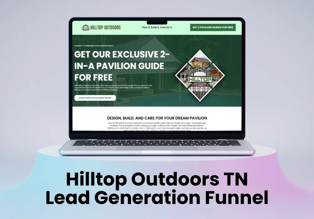 Hilltop Outdoors TN Lead Generation Funnel